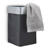 Towel basket NEXIO, wall-mounted, anthracite, matt steel, Blomus