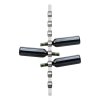Wall wine rack CIOSO, matt stainless steel, Blomus