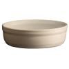 Creme brulée dish 12 cm, cream, clay, Emile Henry