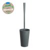 Toilet brush holder RIO, nature grey, Koziol
