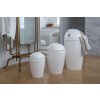 Swing top bin DEL XL 30 l, white, Koziol