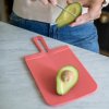 Cutting board SNAP 33 x 16,5 cm, foldable, coral, plastic, Koziol