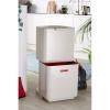 Waste bin TOTEM MAX 30061 60 l, for waste sorting, beige, Joseph Joseph