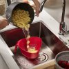 Colander DUO 20160, red, plastic, Joseph Joseph