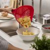 Colander DUO 20160, red, plastic, Joseph Joseph