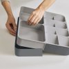 Cutlery tray DRAWERSTORE 85166, grey, expandable, Joseph Joseph