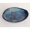 Tapas plate INDIGO BLUE 16,5 cm, irregular shape, MIJ