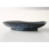Tapas plate INDIGO BLUE 16,5 cm, irregular shape, MIJ