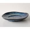 Tapas plate INDIGO BLUE 16,5 cm, irregular shape, MIJ