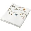 Christmas tablecloth HAMMERSHOI 150 x 320 cm, white, Kähler 
