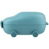 Lunch box SNACKMOBILE, 2 compartments, blue, Alessi
