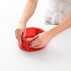 Round cake pan 15 cm, red, silicone, Lékué