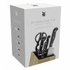 Knife set SPITZENKLASSE PLUS, set of 6 pcs, with block, WMF