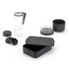 Lunch box, lunch jar and water bottle in a set MAKE & TAKE dark grey, Brabantia