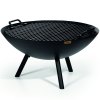 Fire pit FLAMES 56 cm, black, Philippi 