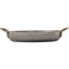 Mini serving roasting pan PRESENTATION set of 2 pcs, stainless steel, Nicolas Vahé