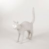 Table lamp JOBBY THE CAT 52 cm, LED, white, Seletti 