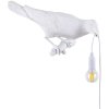 Wall lamp BIRD LOOKING RIGHT 33 cm, white, Seletti 