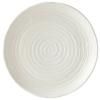 Dinner plate WHITE SPIRAL 29,5 cm, white, MIJ