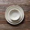 Dining bowl WHITE SPIRAL 21,5 cm, 900 ml, MIJ