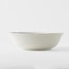 Dining bowl WHITE SPIRAL 21,5 cm, 900 ml, MIJ