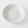 Dining bowl WHITE SPIRAL 23,5 cm, 600 ml, MIJ