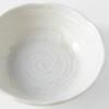 Dining bowl WHITE SPIRAL 13.5 cm, 200 ml, MIJ