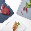 Cutting board NEST3 L 60147, set of 3 pcs, with stand, grey, plastic, Joseph Joseph