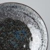 Dining bowl BLACK PEARL 24 cm, 700 ml, black, ceramics, MIJ