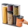 Kitchen storage jar set PODIUM 5, with stand, Joseph Joseph