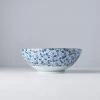 Dining bowl BLUE DAISY 21,5 cm, 1,3 l, MIJ