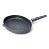 Fish pan TITANIUM NOWO 38 x 28 cm, for induction, removable handle, WOLL