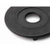 Teapot stand XILIN, black, cast iron, Bredemeijer