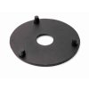Teapot stand XILIN, black, cast iron, Bredemeijer