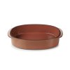 Oven dish CARACTERE 26 x 18,5 cm, cinnamon, Revol