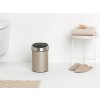 Touch top bin TOUCH BIN 3 l, champagne, Brabantia