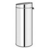 Touch top bin TOUCH BIN NEW 30 l, shiny steel, Brabantia