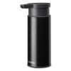 Liquid soap dispenser 200 ml, matt black, Brabantia