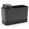 Sink organiser, with dispenser, grey, Brabantia