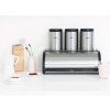 Bread bin ROLL TOP, fingerprint resistant, matt steel, Brabantia