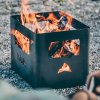 Fire pit and beverage crate 2in1 BEER BOX 38 × 28 × 30 cm, Höfats