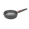 Sauté pan DIAMOND LITE 24 cm, for induction, with removable handle, titanium, WOLL