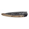 Pocket knife TATOO OCEAN WAVE 37 g, black, juniper wood, deejo