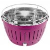Table charcoal grill XL, purple, LotusGrill