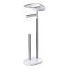 Toilet paper stand with toilet brush EASYSTORE, white, Joseph Joseph
