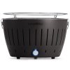 Table charcoal grill, grey, LotusGrill