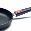 Non-stick pan TITANIUM NOWO 28 cm, removable handle, titanium, WOLL