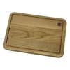 Cutting board 35 x 25 cm, brown, oak wood, Zwilling