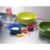 Kitchen bowl MULTI-COLOUR NEST™ 9 PLUS , set of 9 pcs, stackable, with measuring cup, colourful, Joseph Jose