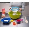 Kitchen bowl MULTI-COLOUR NEST™ 9 PLUS , set of 9 pcs, stackable, with measuring cup, colourful, Joseph Jose